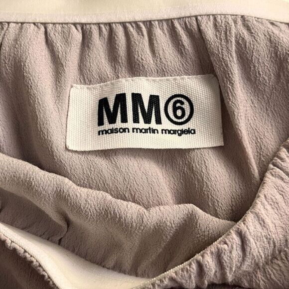 MM6 Maison Martin Margiela Jumpsuit Strapless Pink 40 (US4) Italy Rayon Designer - Picture 7 of 14